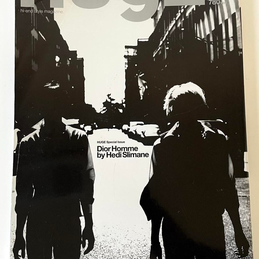 Hedi slimane dior huge magazine 2006